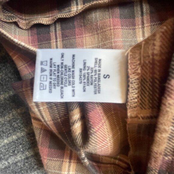 Aeropostale Plaid Scoop-Neck Slim Dress Size Small - Picture 4 of 10